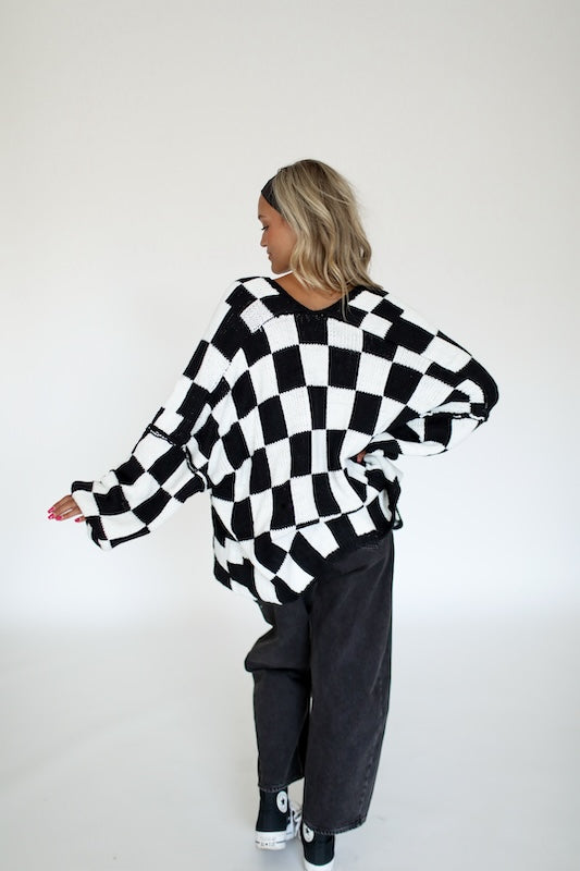 racetrack cardigan