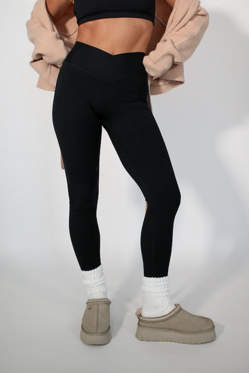 crossover leggings