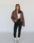 espresso reversible jacket