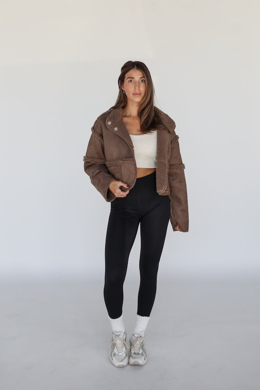 espresso reversible jacket
