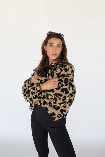 roar leopard sherpa