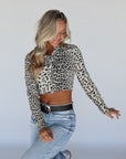 nellie animal print top