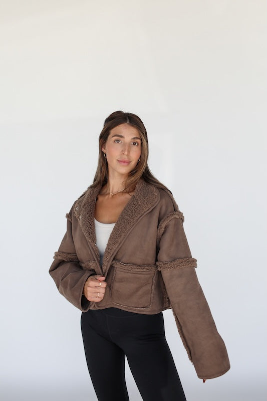 espresso reversible jacket