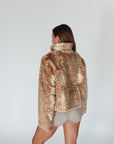 fawn fur coat