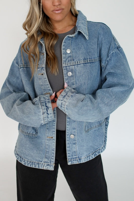 hudson denim jacket