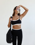 for the girls contrast bra top
