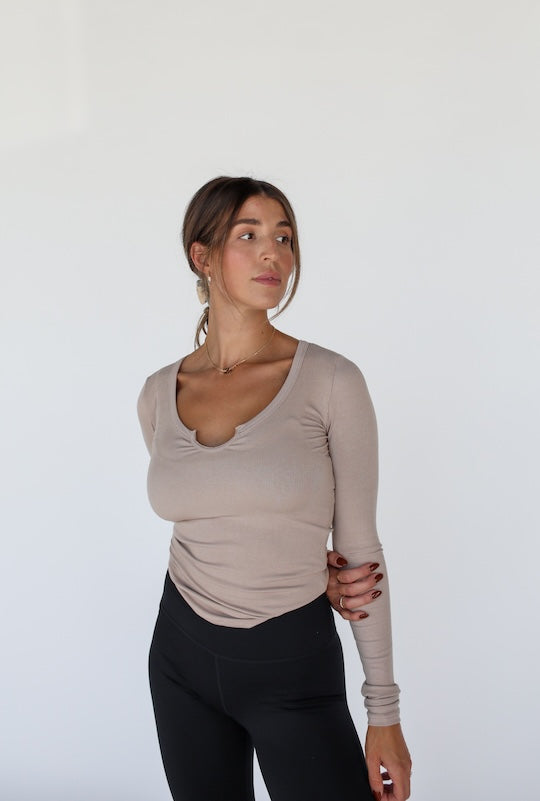 cozy core henley