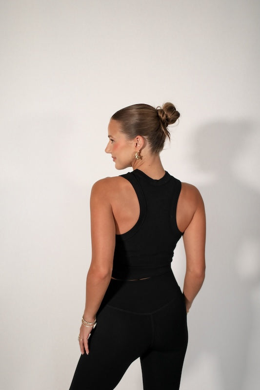 classic racer crop top