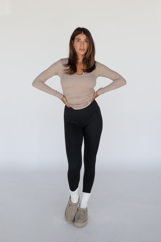 cozy core henley