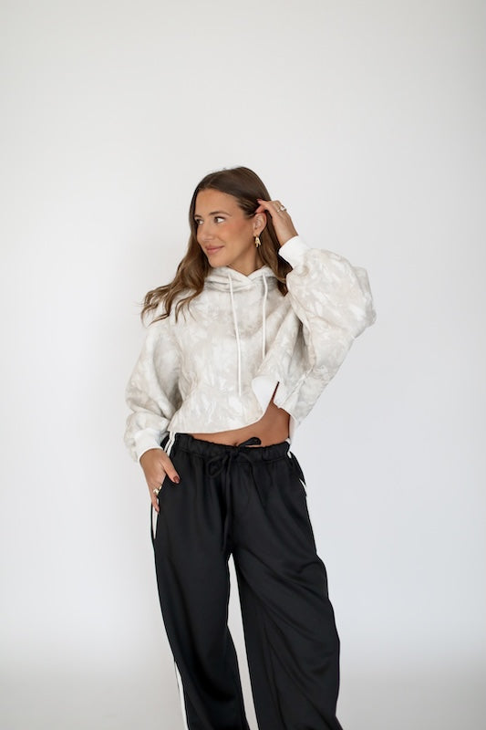 forest cropped hoodie