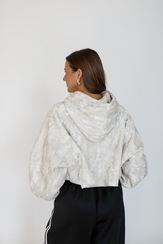 forest cropped hoodie