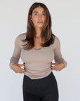 cozy core henley
