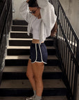 mary-kate satin shorts