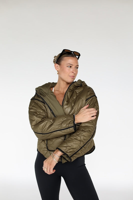 martini quilted jacket