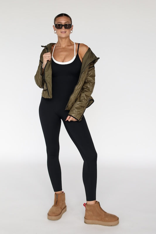 martini quilted jacket