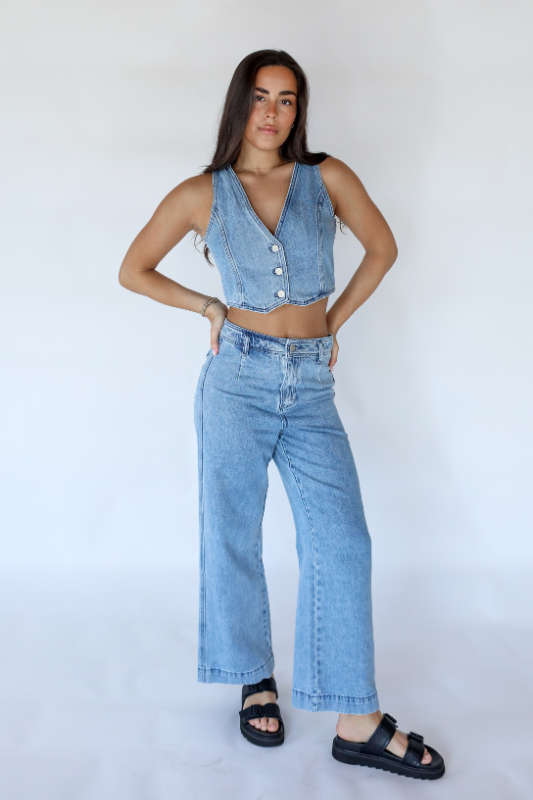 nash denim set