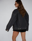 after dark denim jacket