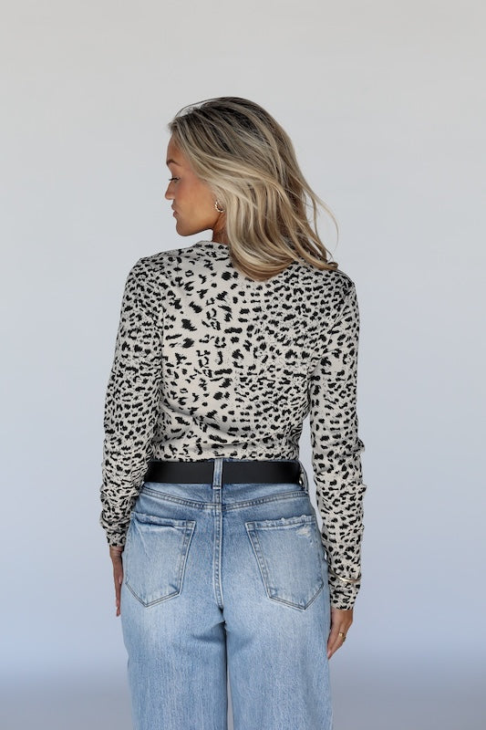 nellie animal print top