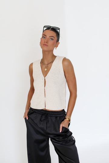 kaia knit vest