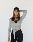 willow wrap top