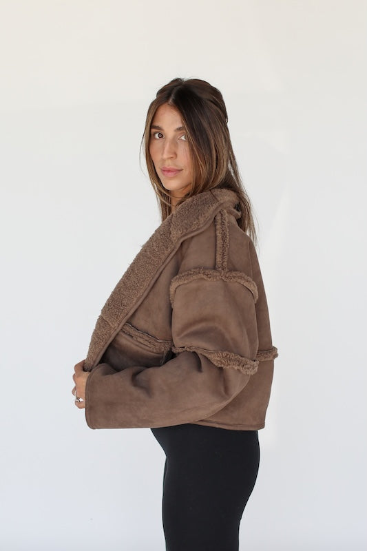 espresso reversible jacket
