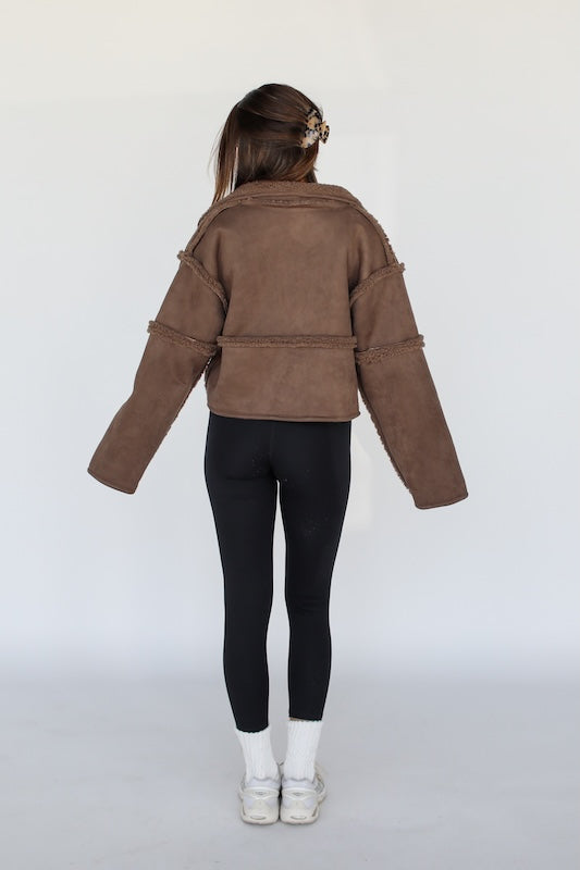 espresso reversible jacket