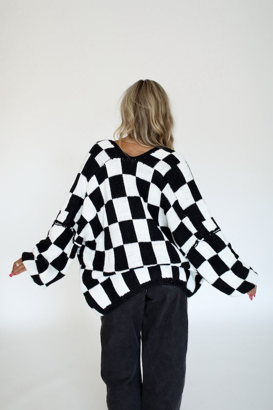 racetrack cardigan