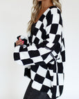 racetrack cardigan