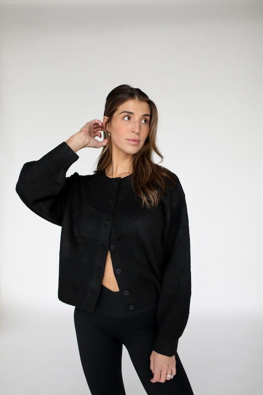 liv button up cardigan