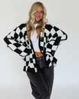 racetrack cardigan