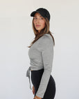 willow wrap top