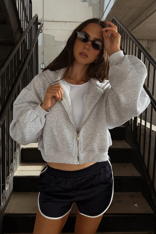 natalie zip-up hoodie