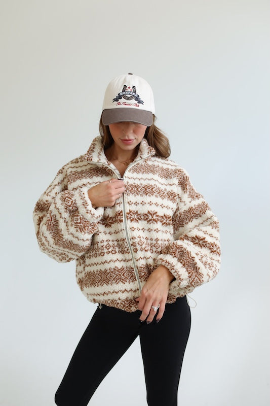 alpine sherpa jacket