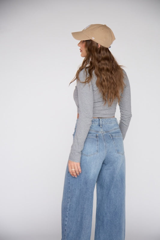 bayside cropped cardigan