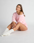 jet setter cropped sweatshirt