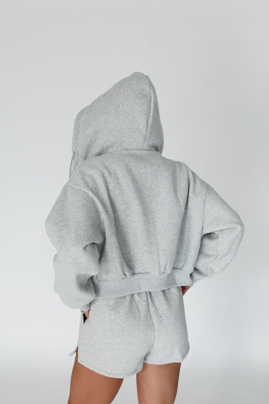 everyday uniform zip-up