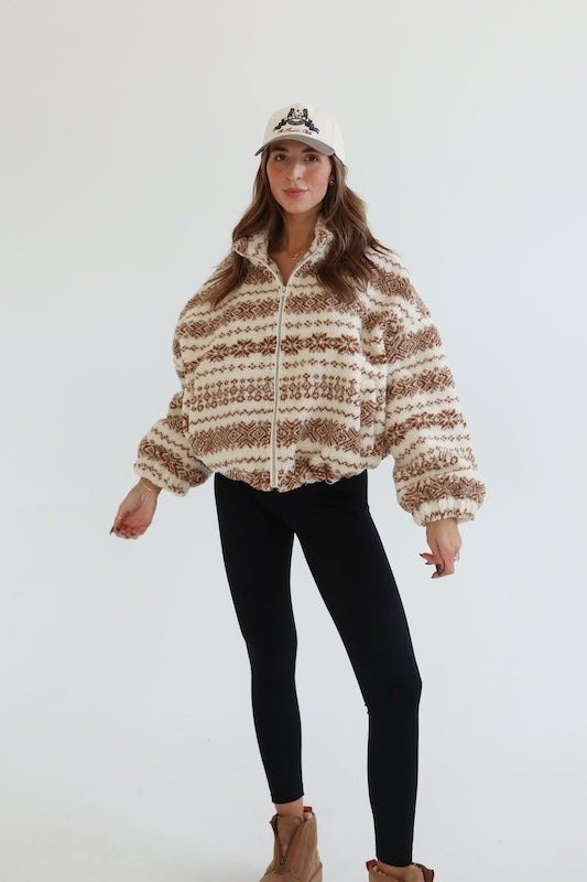 alpine sherpa jacket