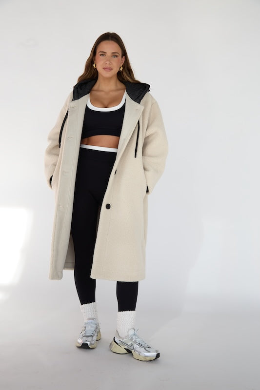 chalet sherpa coat
