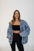 blue crush jean jacket