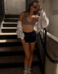 sleek bra top