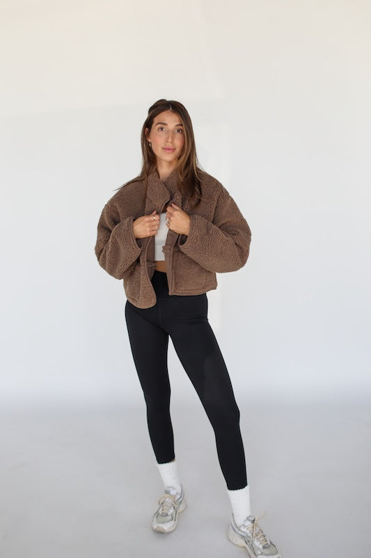 espresso reversible jacket