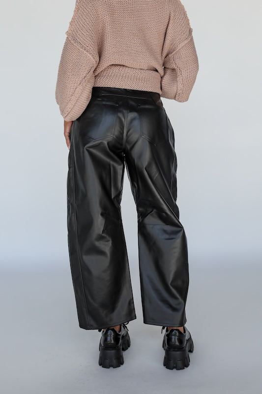 on the edge barrel pants