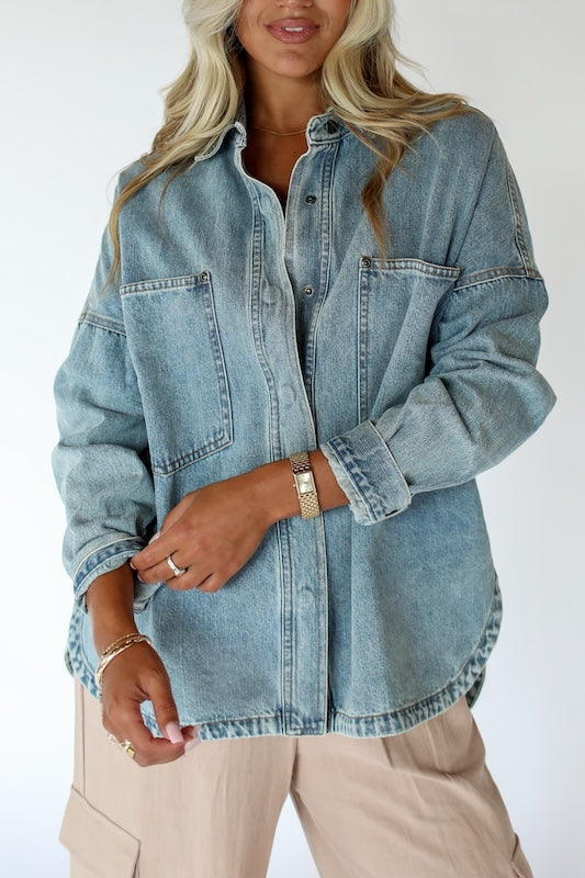 just a dream denim jacket *pre-order*