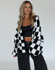 racetrack cardigan