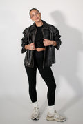 run the streets leather jacket