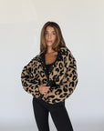 roar leopard sherpa