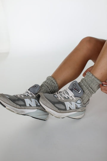 chunky slouch sock