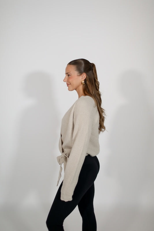 heartbreaker wrap sweater