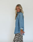 caviar cowgirl denim shirt