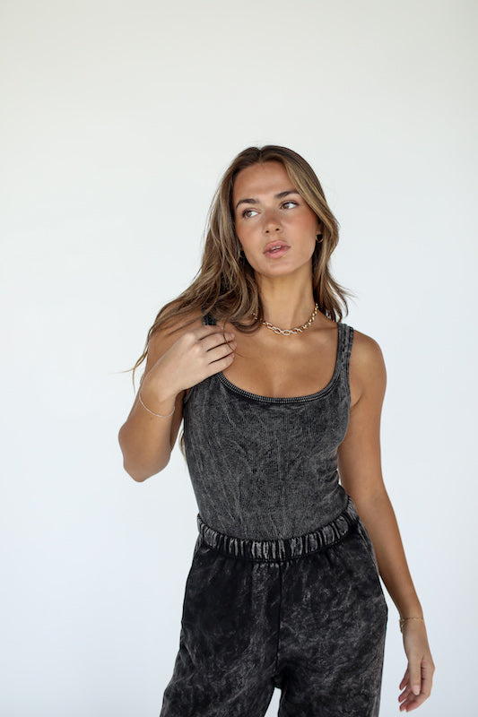 high standards jogger set // black